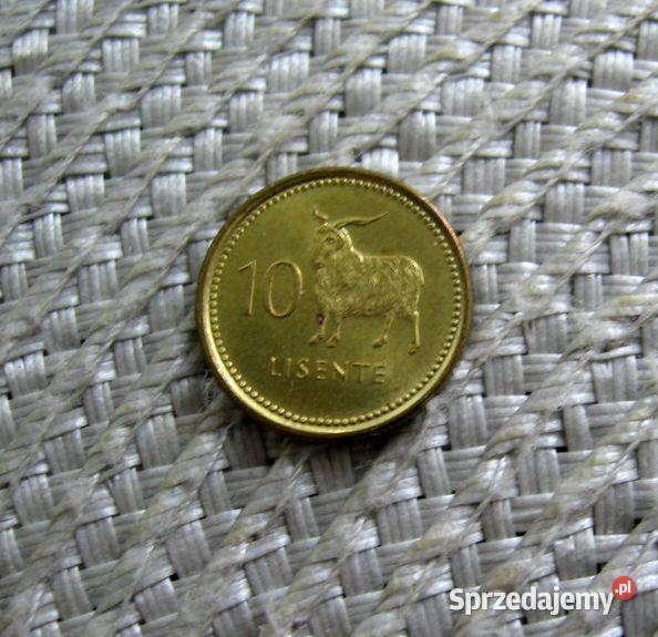 Lesotho 10 Lisente 1998r sprzedam