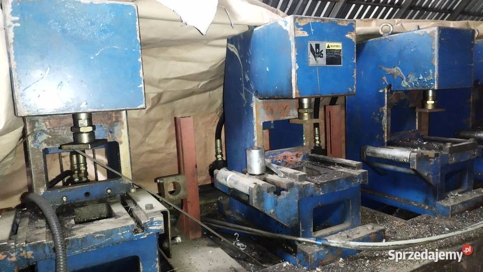 Linia pras do perforowania blachy taśmy Prasy do Bydgoszcz sprzedam