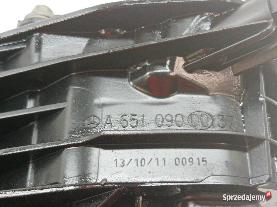 DOLOT POWIETRZA A6510900037 18 CDI MercedesBenz Rok produkcji 2011 świętokrzyskie sprzedam