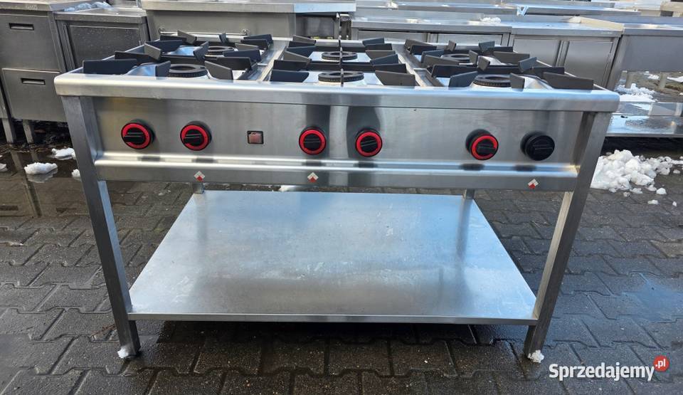 Kuchnia Gazowa 6 Palnikowa EGAZ 13090 M1275 N Gastronomia Nowe Skalmierzyce