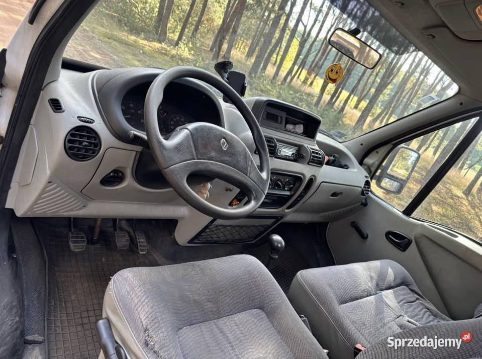 Renault Master autolaweta 25 dCi najazd laweta wielkopolskie