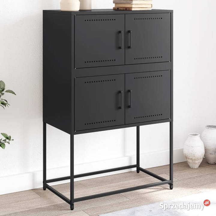 Szafka czarna 685x385x107 stal WM846482 Pozostałe Warszawa sprzedam