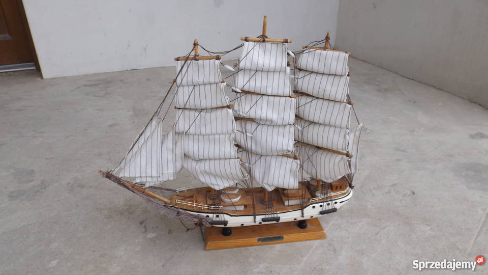 Statek żaglowiec okręt CONFECTION 40x50 sprzedam