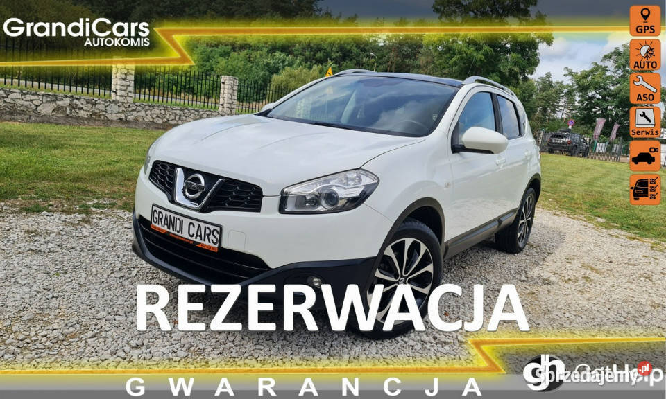 Nissan Qashqai 16 iWay NAVI Climatronic Panorama VAT marża Qashqai