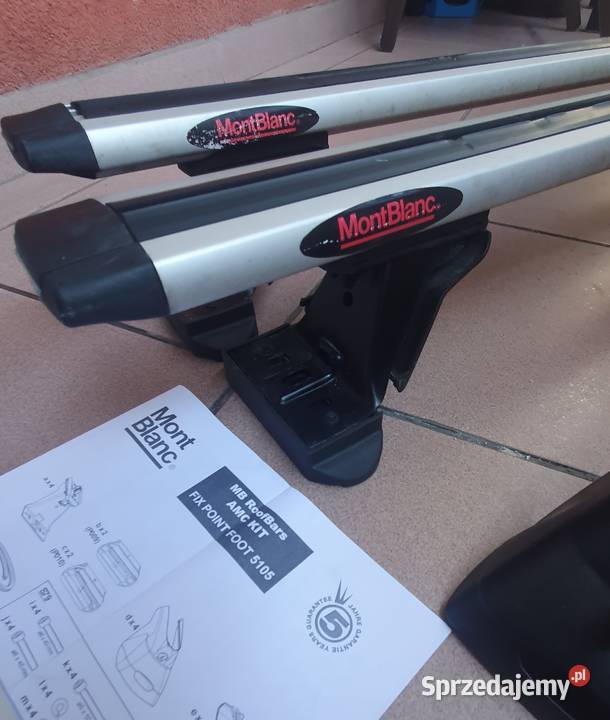 Belki bagażnika Mont Blanc AMC 5105 KIA BMW etc