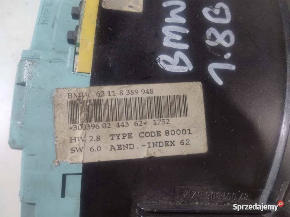 LICZNIK BMW E46 18 62118389948