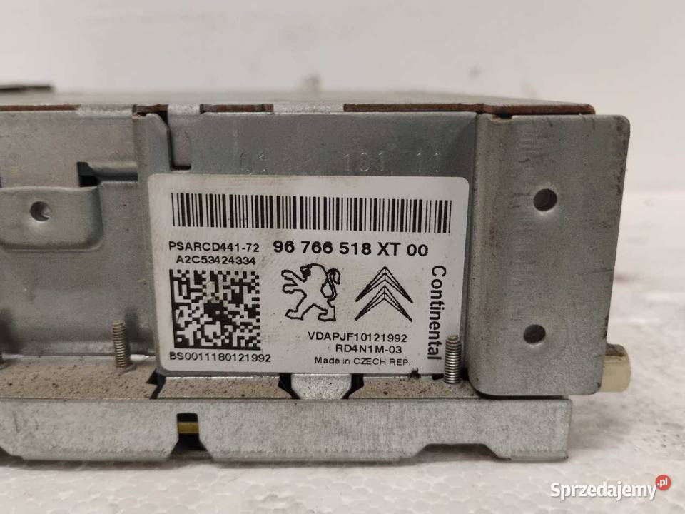 RADIO CD CITROEN C3 II 10 96766518XT osobowe