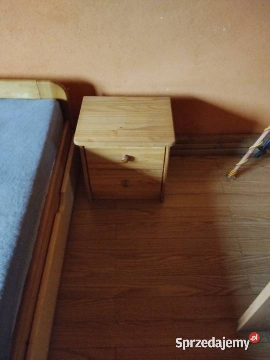 Sypialnia sosnowa komoda szafa łóżko Sławniów
