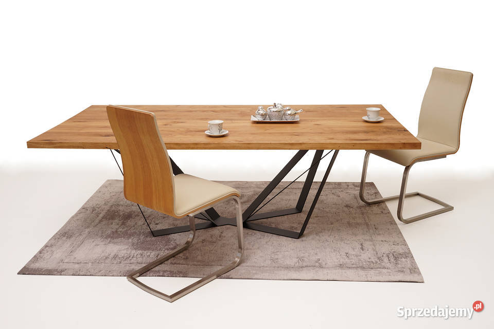 Lite Drewno 160x90 DĄB Olejowany Stopa Stal 90cm Woźniki sprzedam