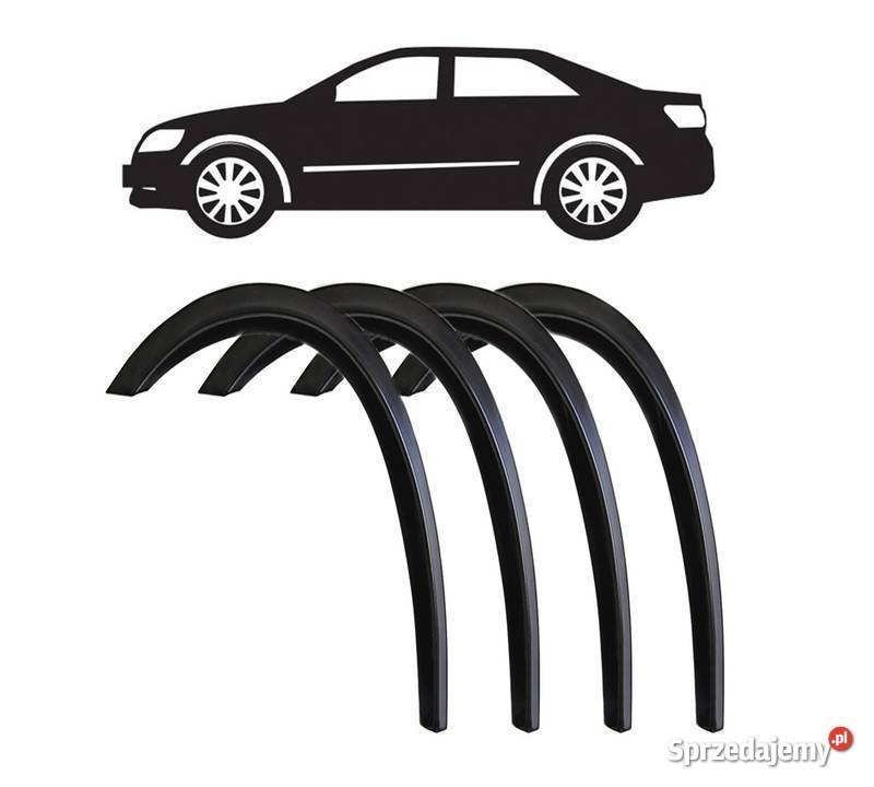 Opel Ascona nakładki na błotniki 4 listwa sierp sprzedam