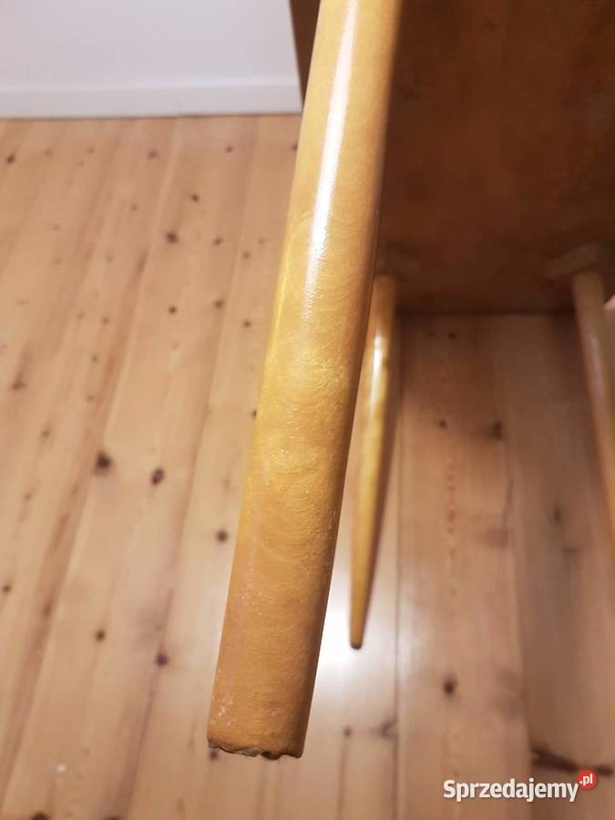 Stolik kawowy patyczak z czasów PRL lata 6070 Stoły, krzesła, biurka