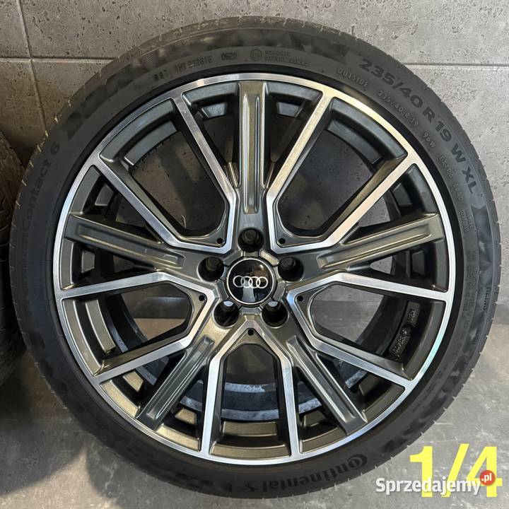 19 Audi A4 A5 A6 quattro 5x112 ET30 85J felgi wielkopolskie Lubasz