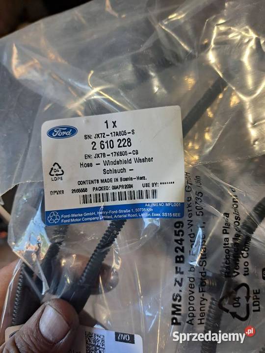 rurka przewód Wąż Spryskiwaczy Ford Focus IV sprzedam