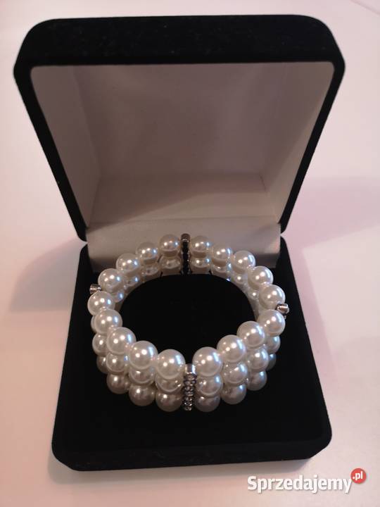 Bransoleta z pereł idealna na prezent Warszawa