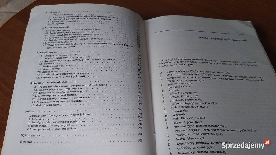 Fizyka jądrowa Theo MayerKuckuk 1987 ISBN 8301045108 Gdańsk