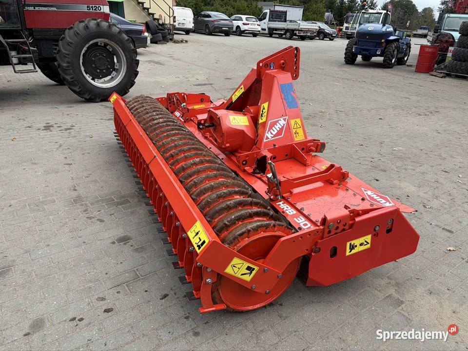 Agregat brona wirnikowa 3 metry Kuhn HRB 303 wał