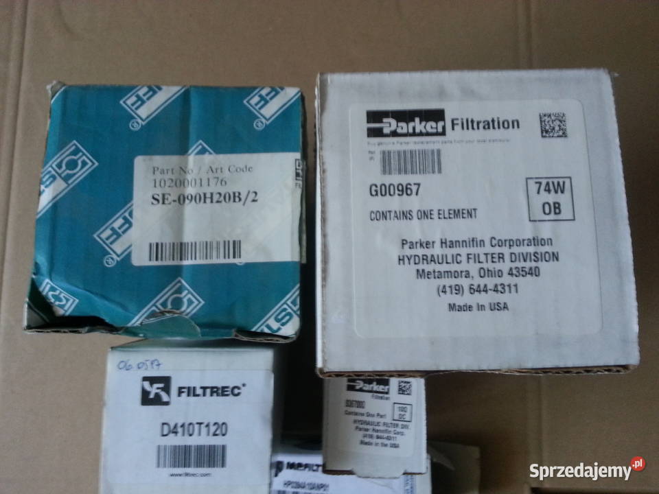 PAKIET 20 Filtr Hydrauliczny STAUFF PARKER MP wielkopolskie Poznań sprzedam