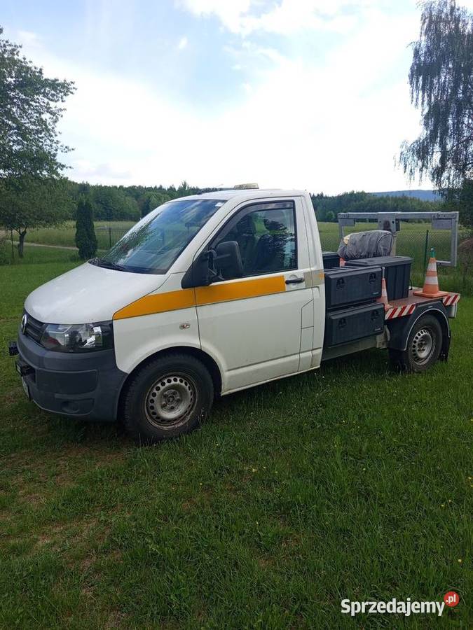 T 5 4x4 holownik widły pomoc drogowa Starków