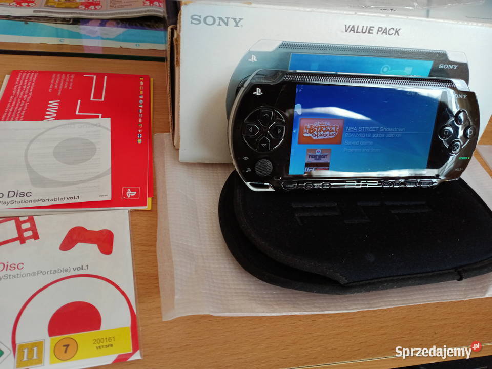 Konsola SONY PSPOryginalna Komplet Zadbana Leszno