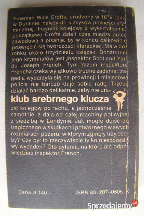 Tragedia w Starvel Freeman Wills Crofts Limanowa