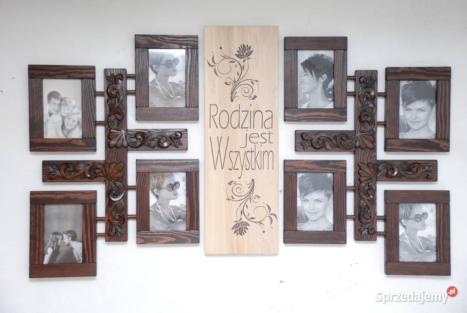 Galeria ścienna z ornamentem typografia zdjęcia Koszalin