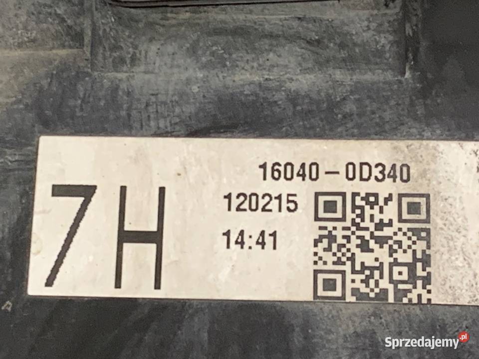 WENTYLATOR CHŁODNICY TOYOTA AVENSIS T27 18 147 sprzedam