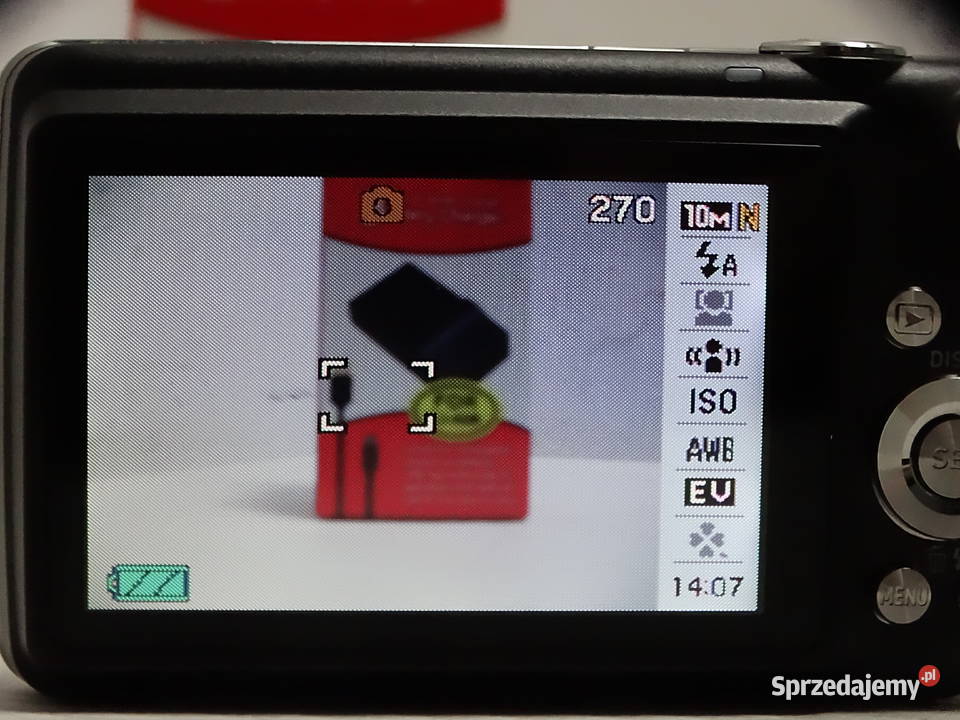 Aparat Cyfrowy Casio Exilim EXZ1 Srebrny Zestaw