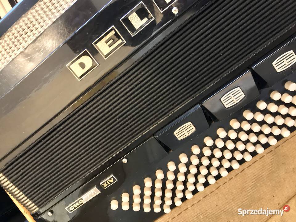 DELICIA Choral XIV AKORDEON 120 basów WALIZKA Warszawa