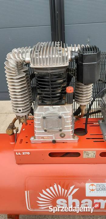 Kompresor tłokowy sprężarka Shamal K30 126 Naprawa