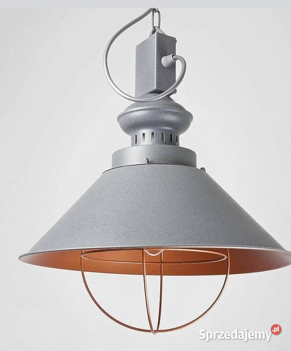 Loftowa lampa wisząca INDUSTRIAL metalowa na Lampy wiszące śląskie Gliwice