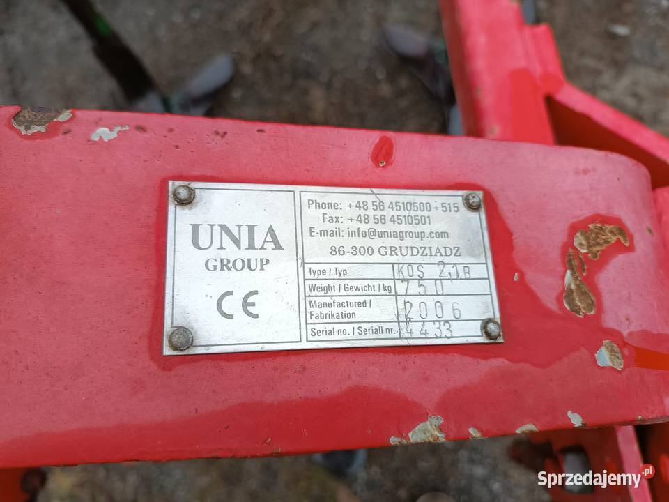 Sprzedam agregat podorywkowy ścierniskowy Unia Biszcza