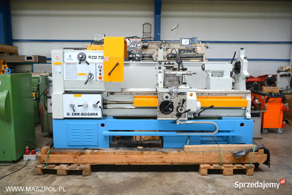 Tokarka uniwersalna CU 730 x 1500 BULMAK ODCZYTY Produkcja