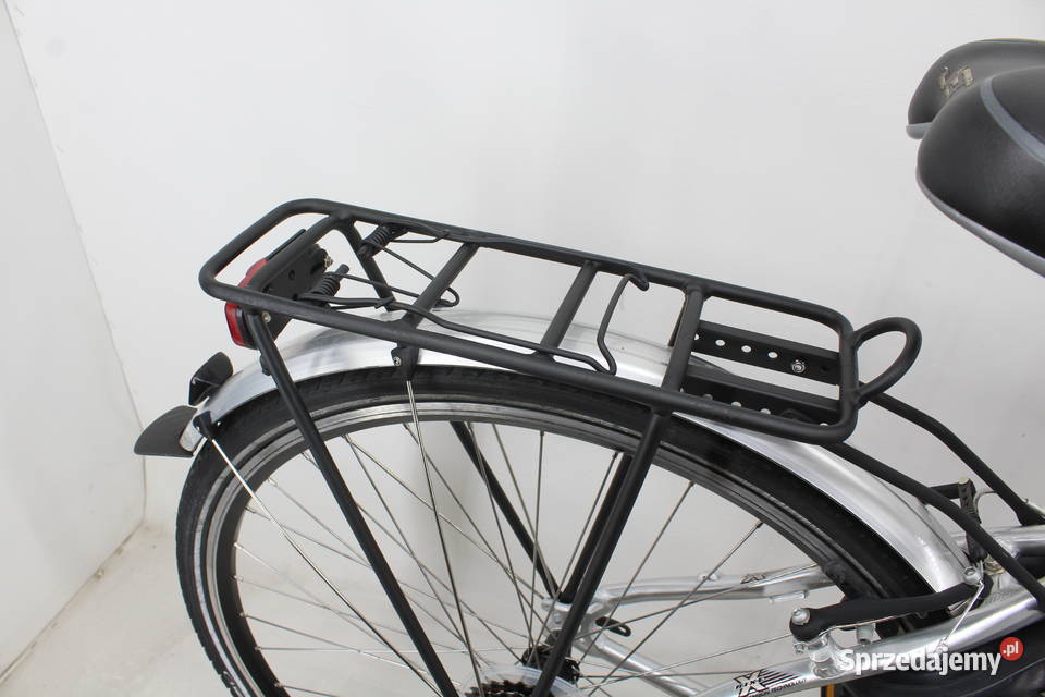 Aluminiowy rower miejski RIXE 24 Biegi DEORE LX dolnośląskie Milicz
