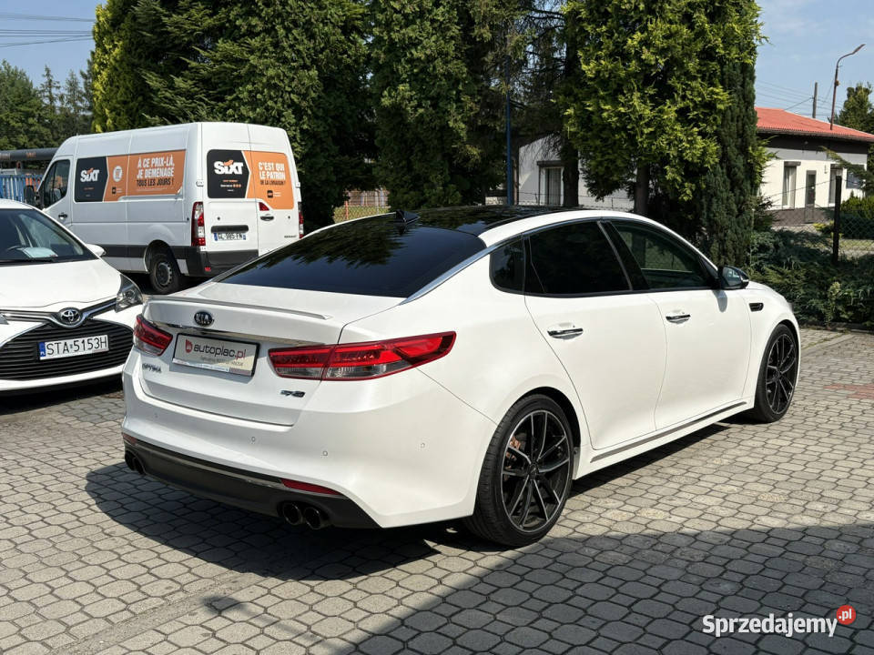 Kia Optima GT LineAutomatBiała PerłaPanorama III Rok produkcji 2016 Tarnowskie Góry