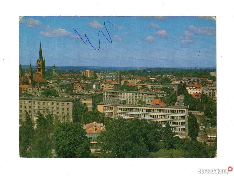 OLSZTYN WIDOK OGÓLNY POCZTÓWKA Krynki
