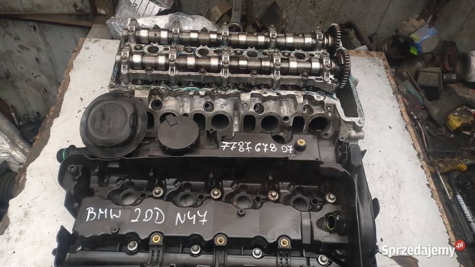BMW E60 E90 20 D N47D20C głowica kompletna