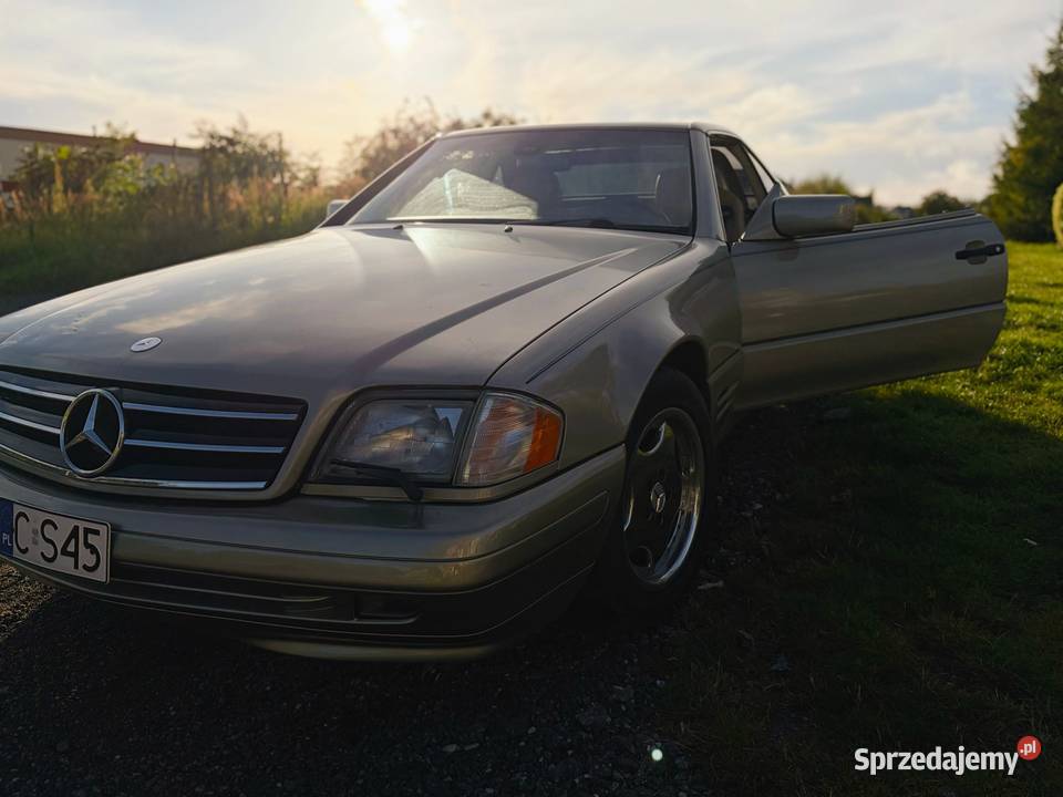 MercedesBenz SL500 R129 50 V8 złoty ale skromny Gdynia