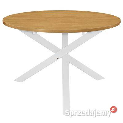 vidaXL Stół jadalniany biały 120x75 MDF247631 Warszawa sprzedam