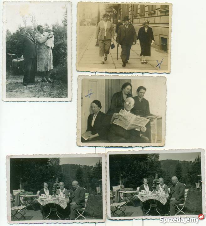 Stare zdjęcia rodzina 17051936 20041937 Poznań Militaria