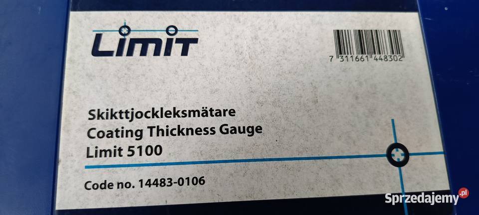 Miernik lakieru limit 5100 Kołobrzeg sprzedam