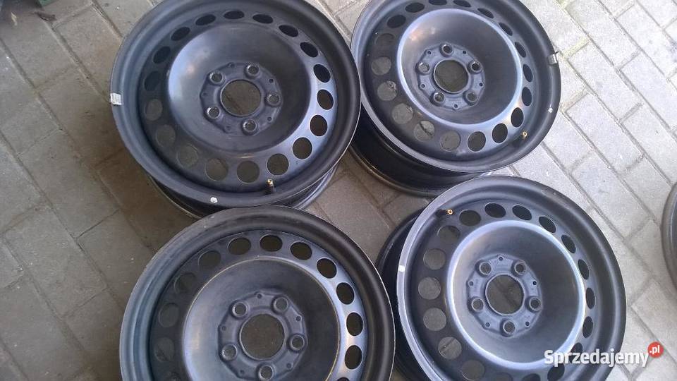 MERCEDES A B 4xORGINALNE felgi stalowe 15 65j15 Gorzów Wielkopolski