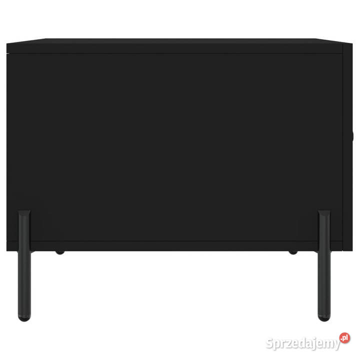 Stolik kawowy czarny 50x50x40 materiał mazowieckie Warszawa