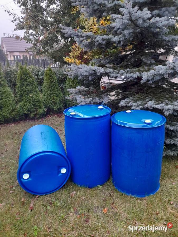 Beczki 200l plastikowe i metalowe