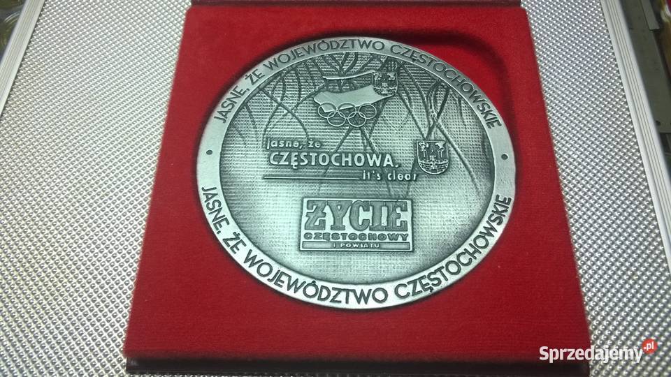 medal 60 lat plebiscytu mazowieckie Warszawa