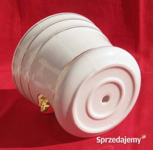 Osłonka porcelanowa ZŁOTE LWY MASZKARONY Porcelana i szkło zachodniopomorskie Koszalin