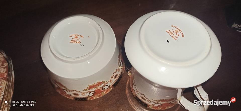 Mlecznik i miseczka Sutherland Made in England