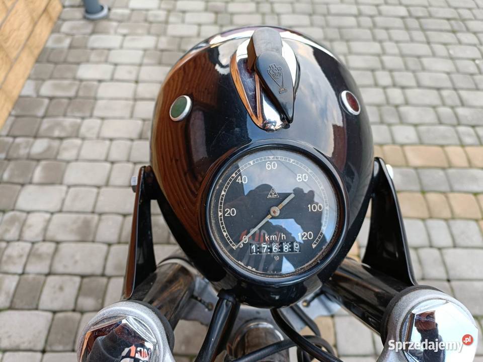 Simson Awo Sport z 1956r Zarejestrowany na białe
