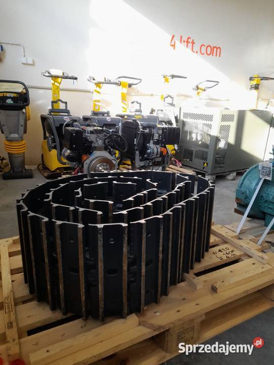 Gąsienice stalowe do minikoparki 44 ogniwa szer Dąbrowa Tarnowska