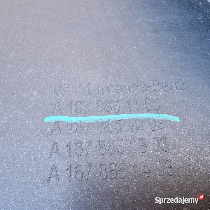 MERCEDES GLE W167 AMG ZDERZAK TYŁ TYLNY lubuskie Bieleń