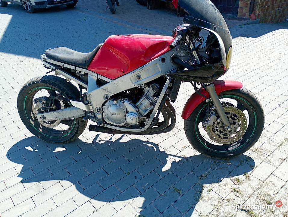 Yamaha FZR 600 cc pod swap na kata na części Motocykle na części Sośno
